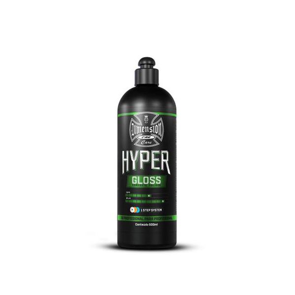 POLIDOR DE REFINO HYPER GLOSS 500ML DIMENSION