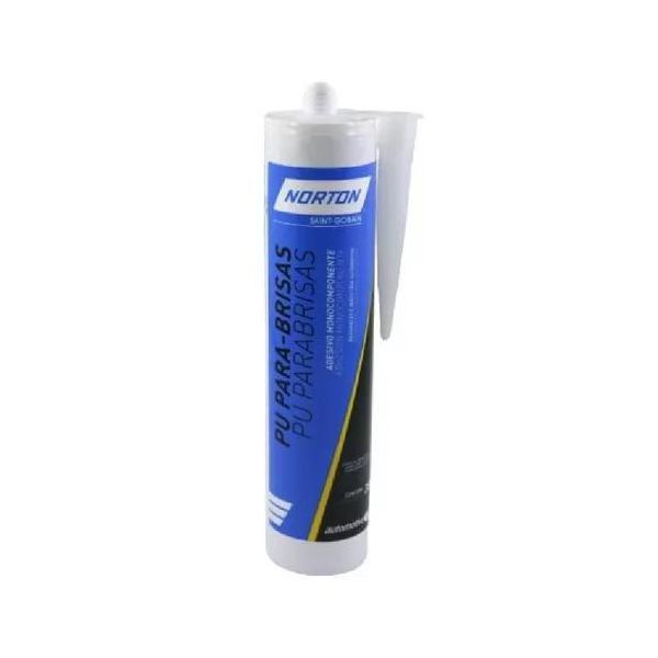 COLA PU PARABRISA PRETO 380G NORTON