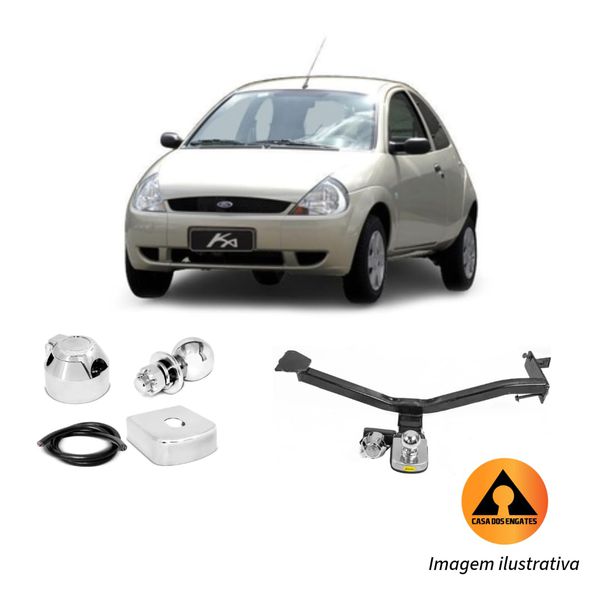 Engate Reboque Fixo Ford Ka 1996 ate 2006