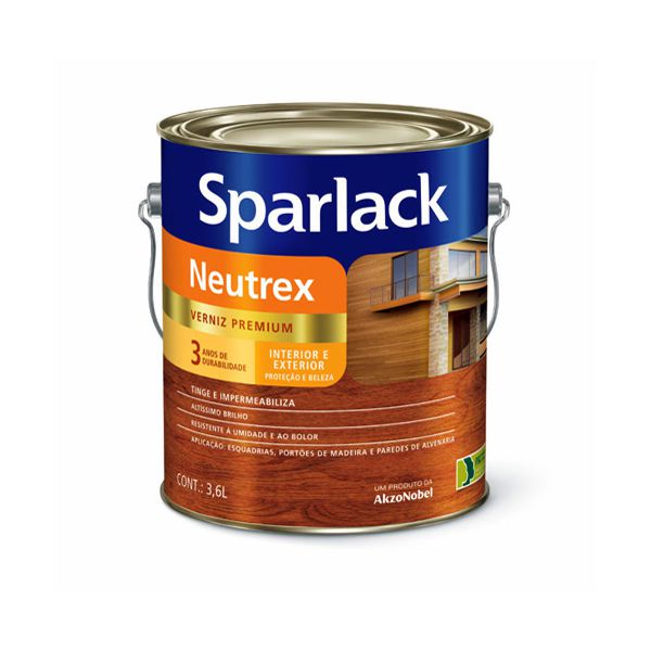 Verniz Sparlack Neutrex Mogno 3,6 L
