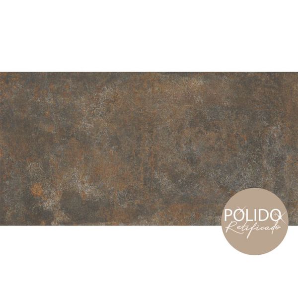 Piso Formigres Premium Corten Polido 60x120 cm