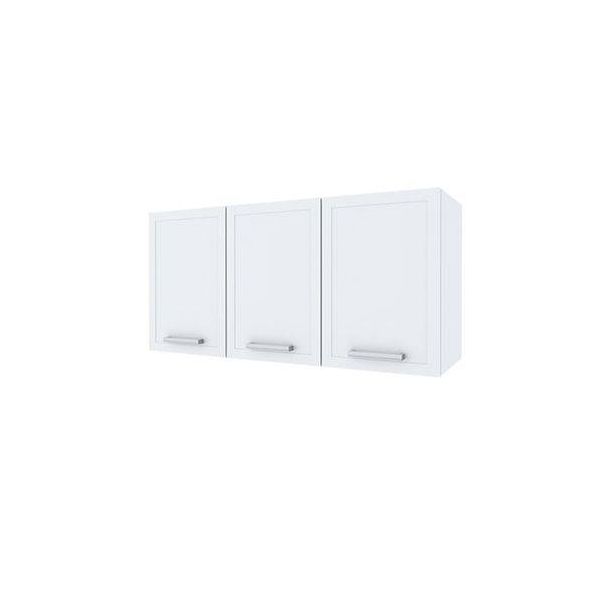 Armário Aéreo Aço Apolo Flat 1,20M Branco - Cozimax