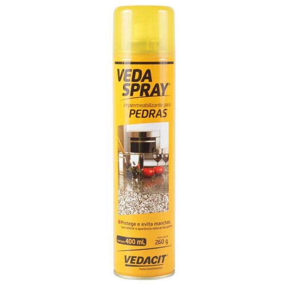 Veda Spray Impermeabilizantes para Pedras 400 ML Vedacit