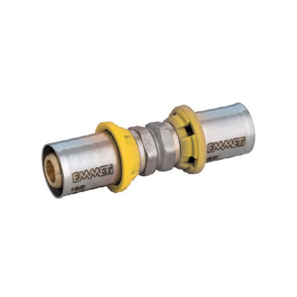 União Gás 16x16MM Prensar - Emmeti