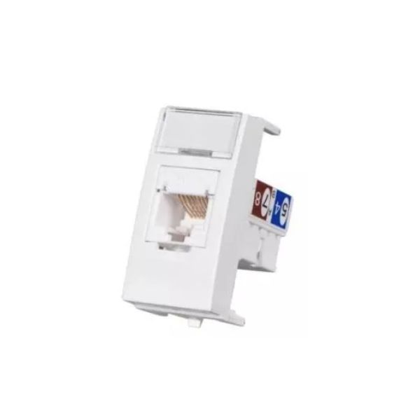Sleek Branco Módulo Tomada Inform RJ45 CAT5E - Margirius