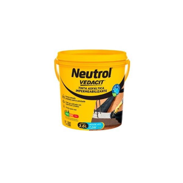 Neutrol Acqua Galão 3,6 L - Vedacit