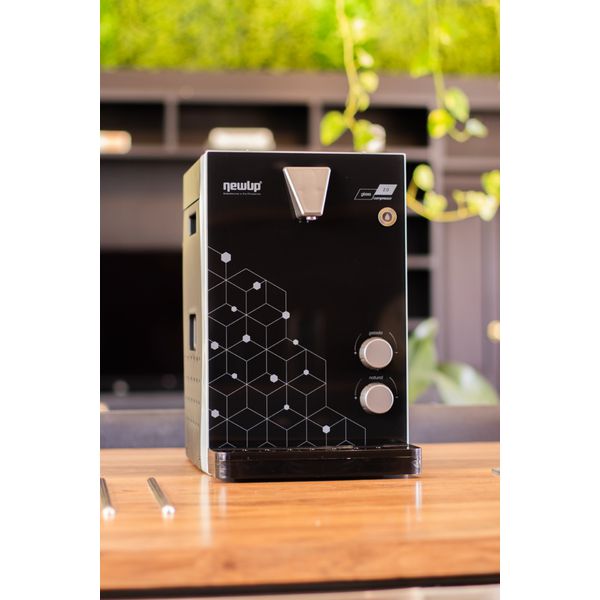 Purificador de Água Compressor Glass 2.0 Preto - New.UP!