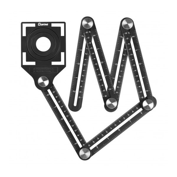 Gabarito Angular Multifunção Metálico - Cortag