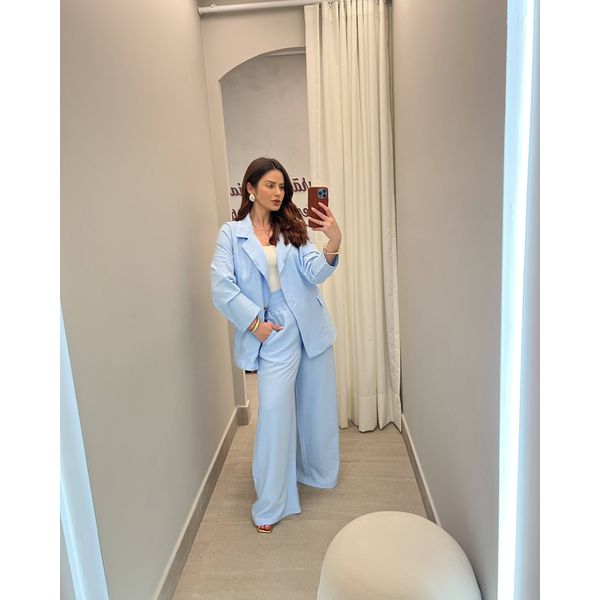 Blazer Mia Azul Bebê