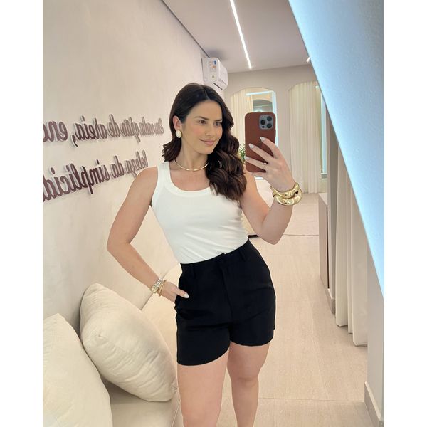 Shorts Antonela Preto