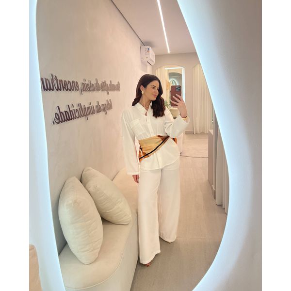 Conjunto Cecí Branco