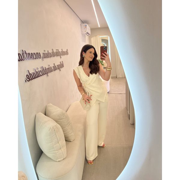 Conjunto Joana Creme