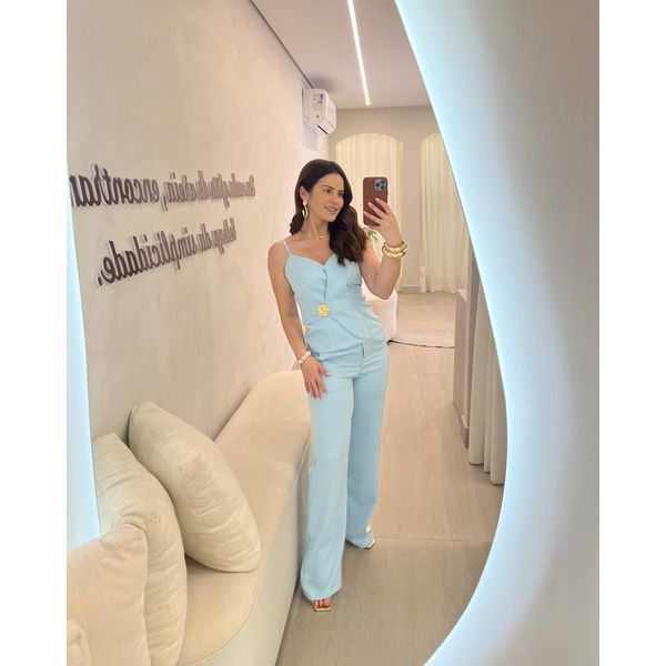 Conjunto Natalie Azul Bebê
