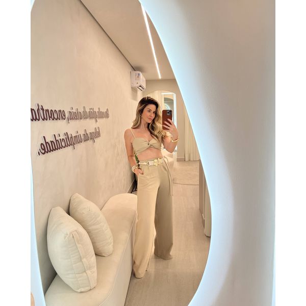 Calça Paola Areia