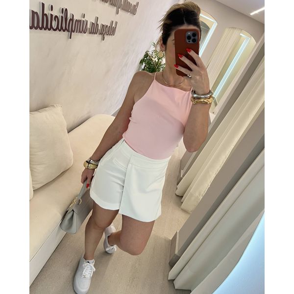 Short Saia Zara Branco