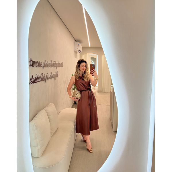 Vestido Adriana Bordô