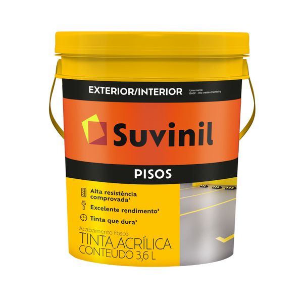 Tinta Suvinil Piso Premium 3,6L