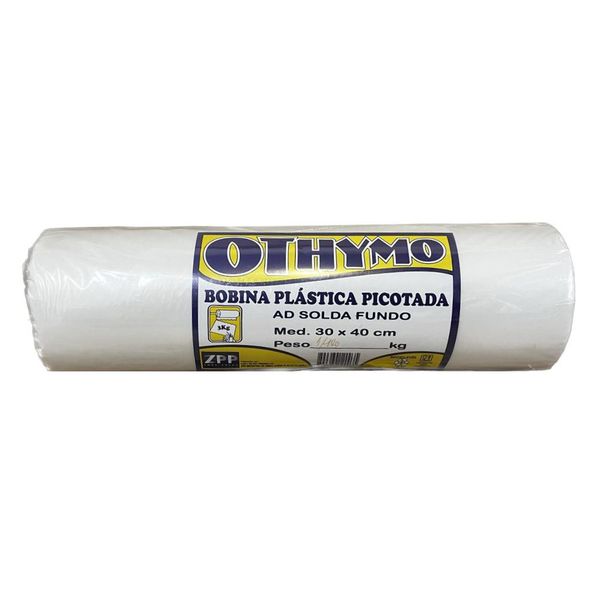 Bobina Plástica Picotada Em Rolo 30x40cm Zpp (1 Un.)