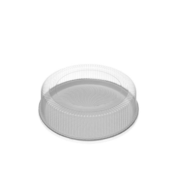 Embalagem Plástica Tampa Baixa Para Bolos e Tortas g 80mb Galvanotek (30 Unidades)