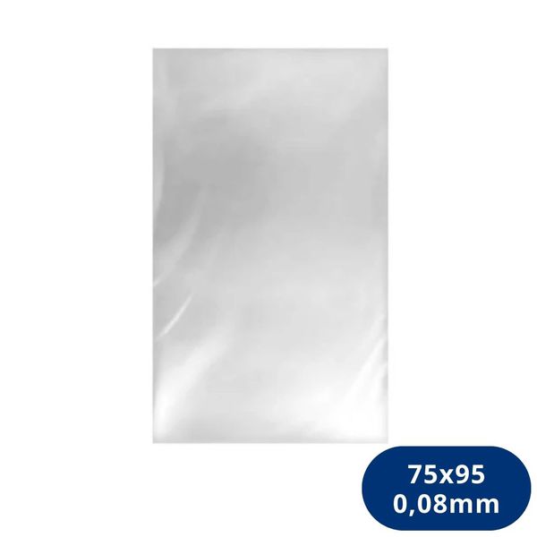 Saco Plástico Pe Bd 75x95cm - 1kg