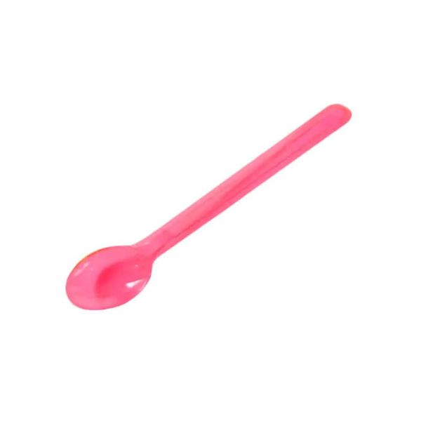 Colherzinha Piccolo Rosa Plastilânia - 100 Unidades