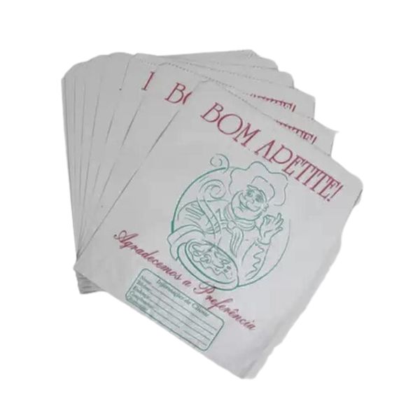 Envelope De Papel Estampado Para Pizza De 25cm - 250 Unidades