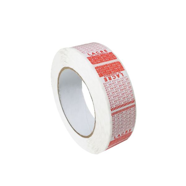 Etiqueta Lacre Segurança Delivery 30x90 Vermelho Pluma (500 Un.)