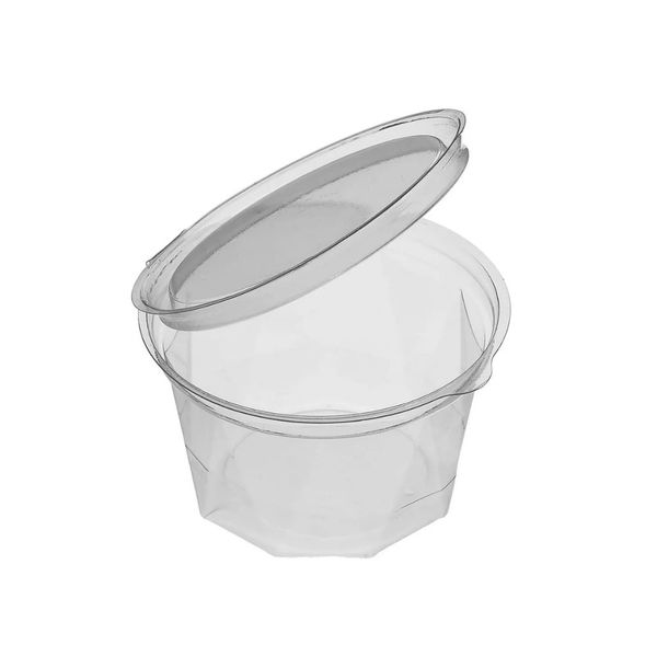 Pote Redondo Com Tampa Articulada 450ml g 771d Galvanotek (10 Unidades)