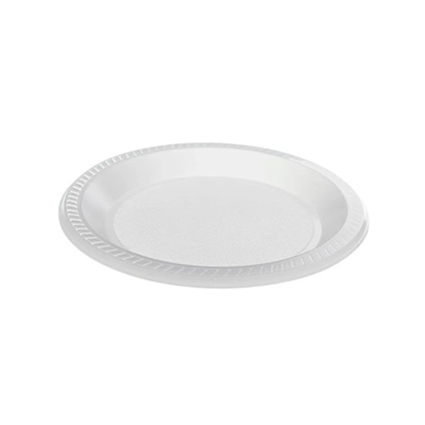 Prato Descartável Plástico 21cm Raso Festa Bipack (10 Un.)