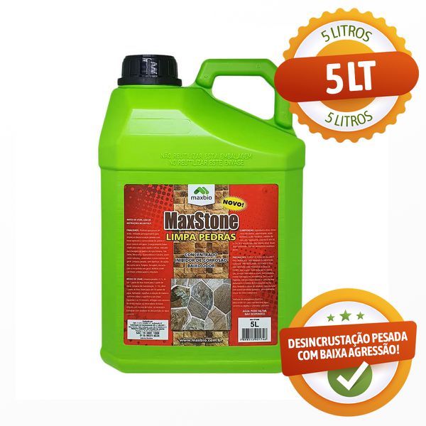 Limpa Pedras Maxbio 5lt