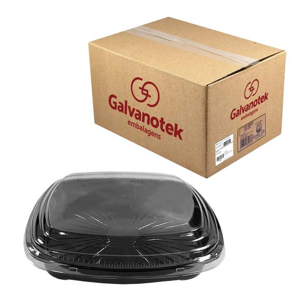 Embalagem Plástica Quadrada Oriental GO 920 Galvanotek (50 unidades)
