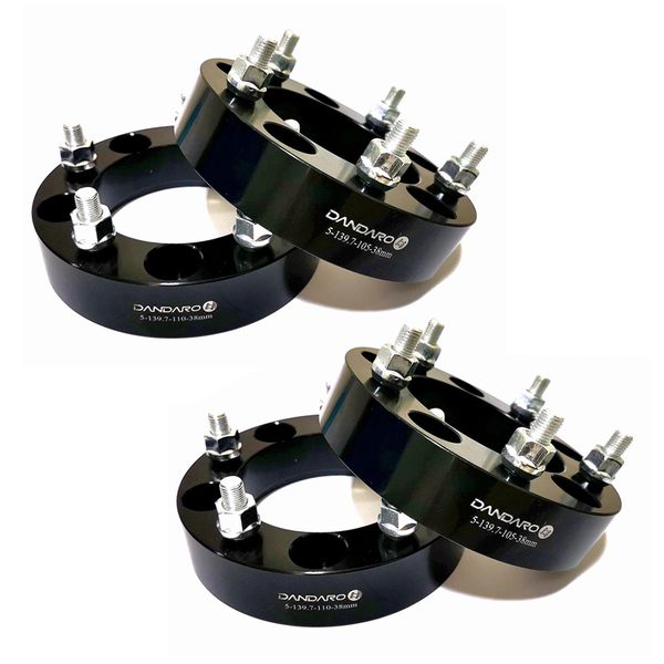 Kit 4 Espaçadores De Roda Suzuki Jimny 38,1mm 5x139,7