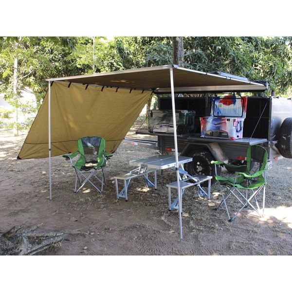 Toldo Automotivo 2,5 x 2,5 Mt + Fechamento Lateral 