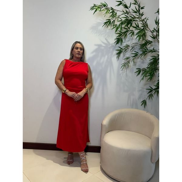 Vestido Malu Vermelho 