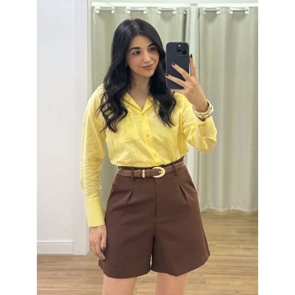 Bermuda Elena Marrom