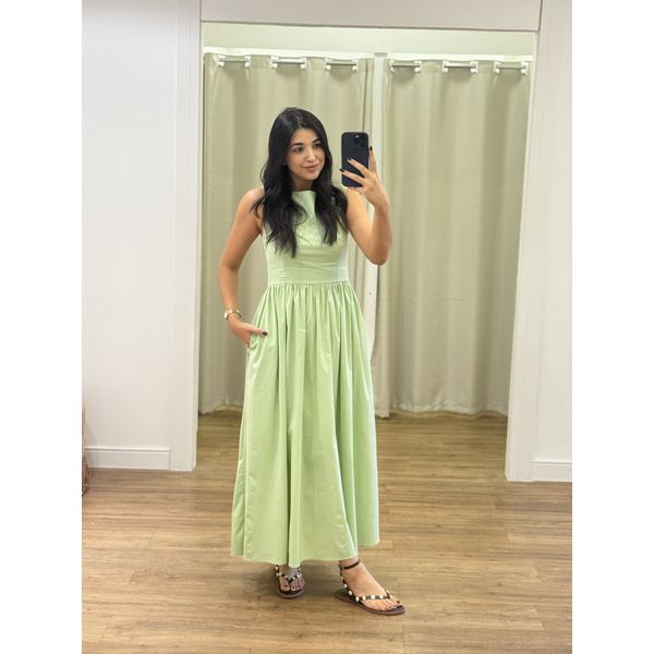 Vestido Carol Verde