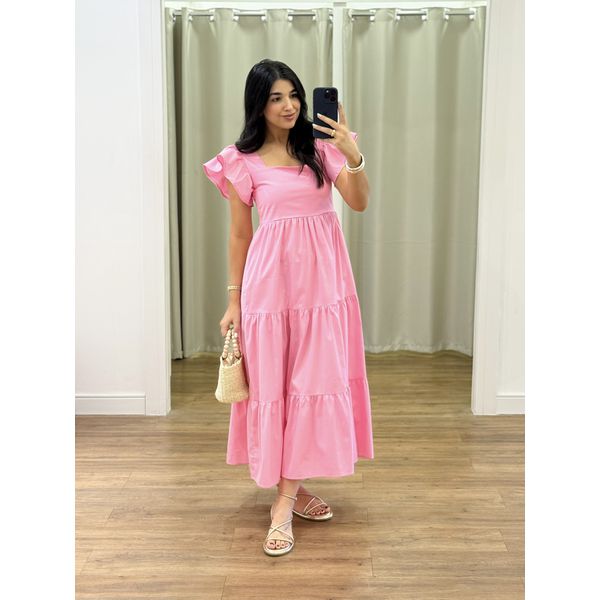 Vestido Carina Rosa