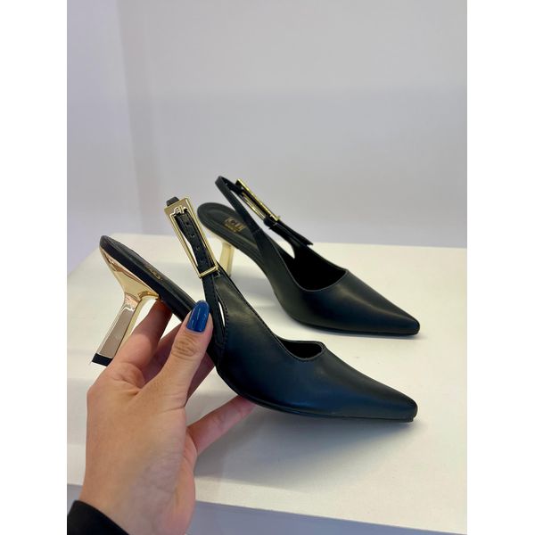 Scarpin Celine Preto 