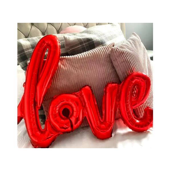 Balão LOVE Metalizado 