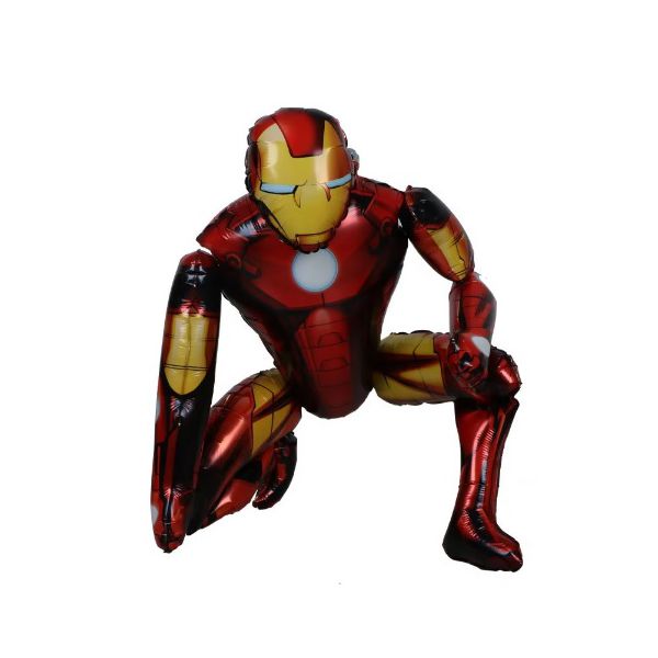 Homem de Ferro Metalizado 3D