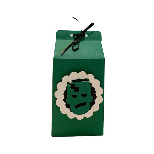 Caixa Milk Halloween Lembrancinhas para Festas