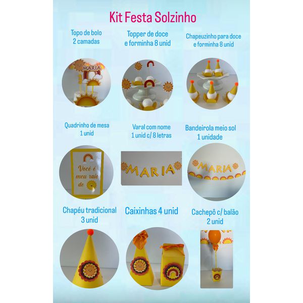 Kit Festa Solzinho