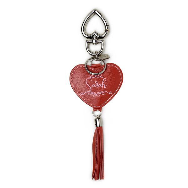 Chaveiro de Couro Personalizado com Nome