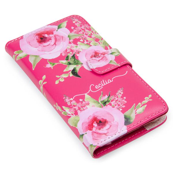 Capa para Celular de Couro com Nome