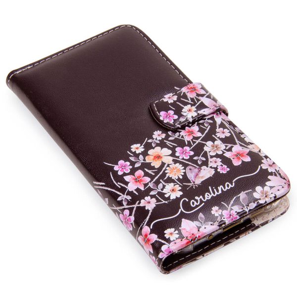 Capa para Celular de Couro com Nome