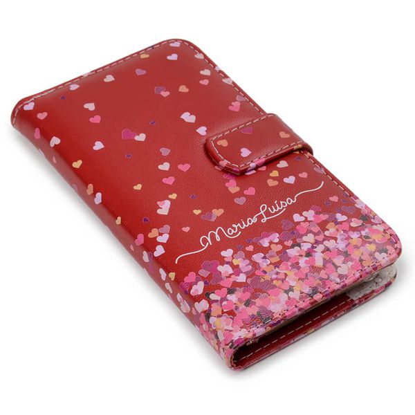 Capa para Celular de Couro com Nome