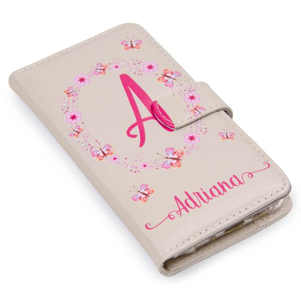 Capa para Celular de Couro com Nome