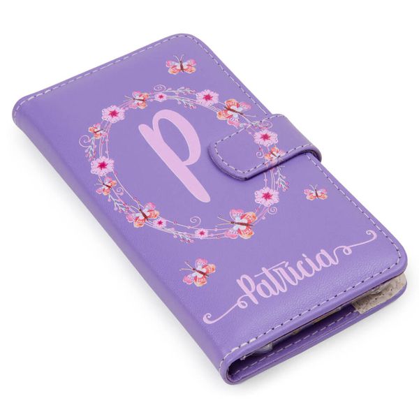 Capa para Celular de Couro com Nome