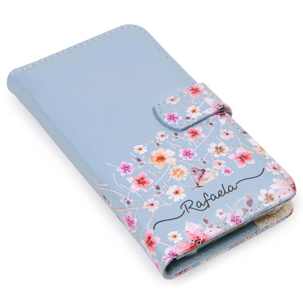 Capa para Celular de Couro com Nome