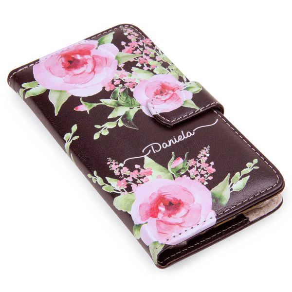 Capa para Celular de Couro com Nome